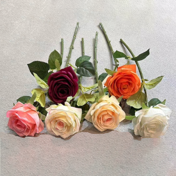 Best Artificial Flowers For Cemetery Single Rose