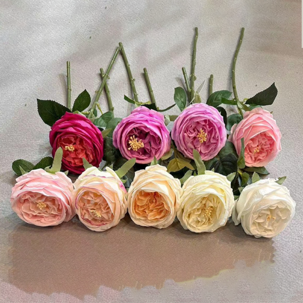 Ahmedabad Artificial Flower Marketare Single Austin Rose