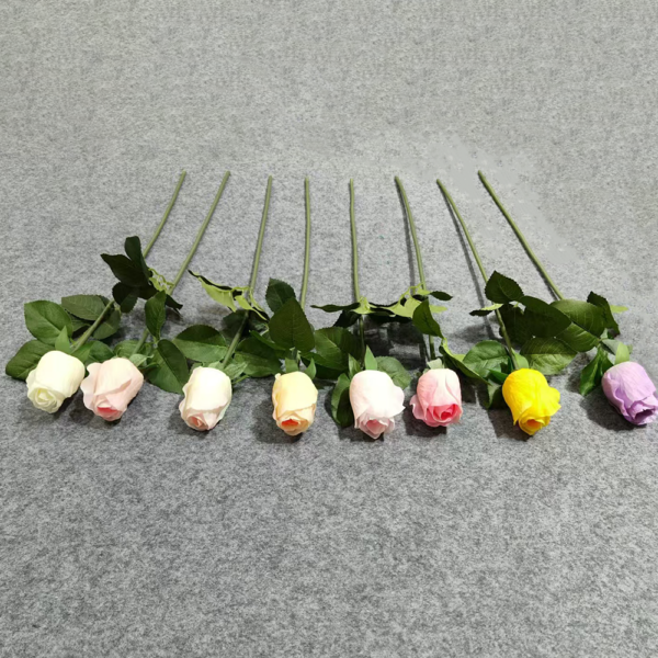 Artificial Flowers Silk Rose Single Real Touch Rose