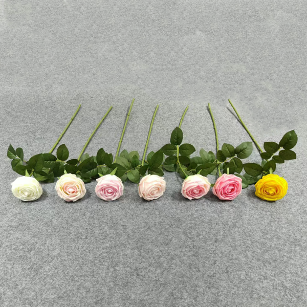 Artificial Flowers High Quality Single Real Touch Rose