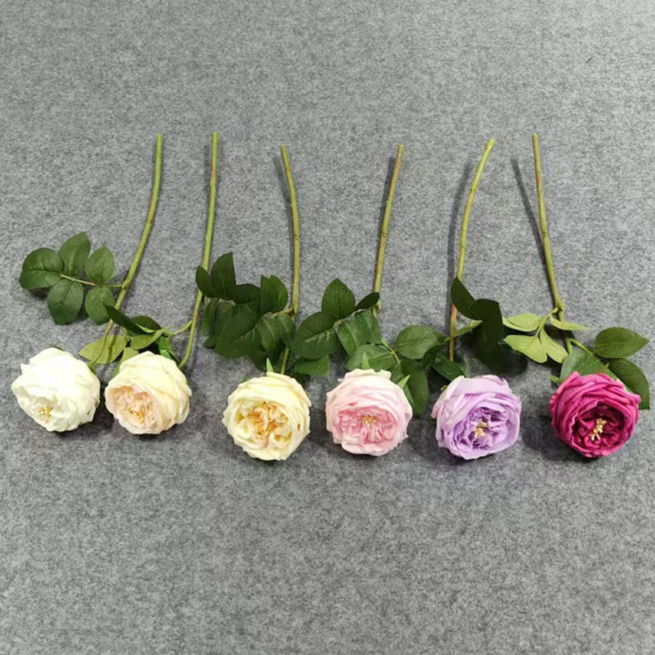 Wholesale Real Touch Silk Flowers Single Real Touch Rose