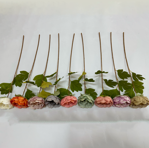 Artificial Flowers For Wedding Decoration Single Rose