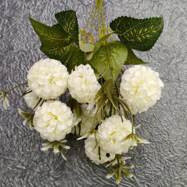 Artificial Flower Hydrangea 10 Heads Hydrangea Bush