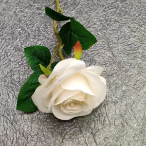 Cheap Artificial Red Rose Flower Single Rose