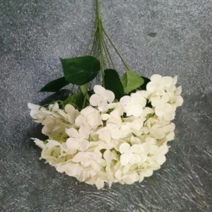 Wholesale Silk Flower Hydrangea 9 Heads Hydrangea Bush